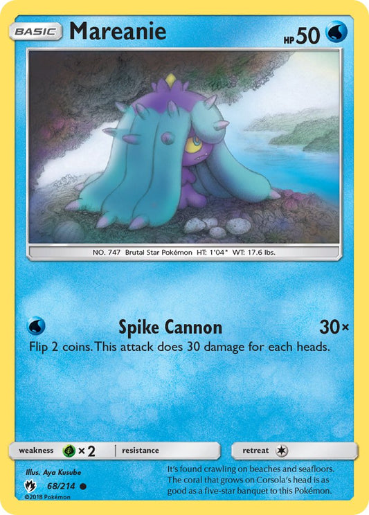 Mareanie 68/214 Reverse Common - MissingNo.