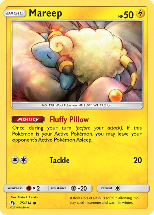 Mareep 75/214 Reverse Holo "Toys R Us" Exclusive - MissingNo.