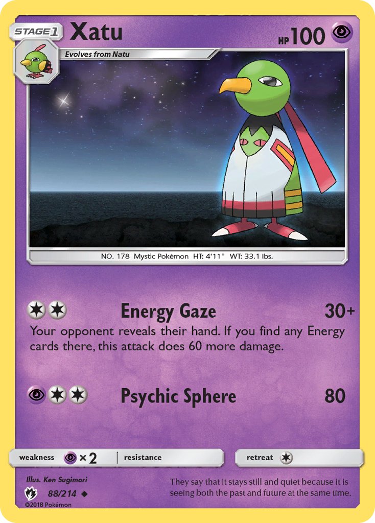 Xatu 88/214 Uncommon - MissingNo.