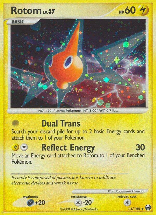 Rotom 13/100 Reverse Rare - MissingNo.