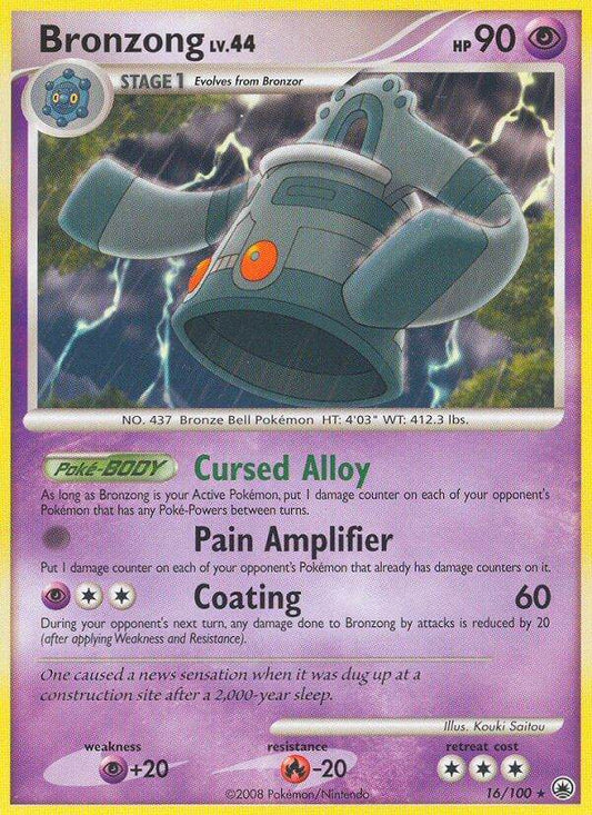 Bronzong 16/100 Non-Holo Rare - MissingNo.