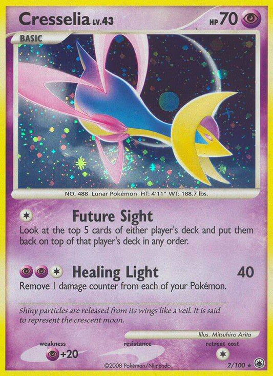 Cresselia 2/100 Holo Rare - MissingNo.