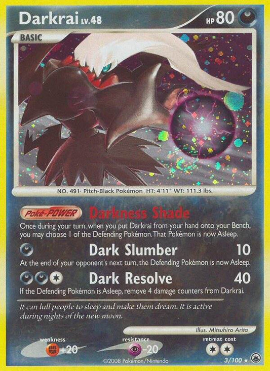 Darkrai 3/100 Holo Rare - MissingNo.