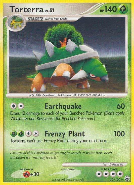 Torterra 30/100 Reverse Rare - MissingNo.