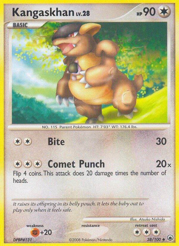 Kangaskhan 38/100 Uncommon - MissingNo.