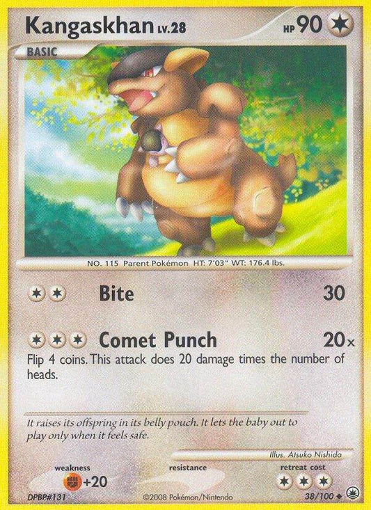 Kangaskhan 38/100 Reverse Uncommon - MissingNo.