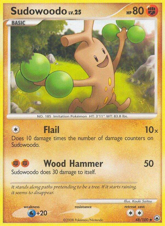 Sudowoodo 48/100 Reverse Uncommon - MissingNo.