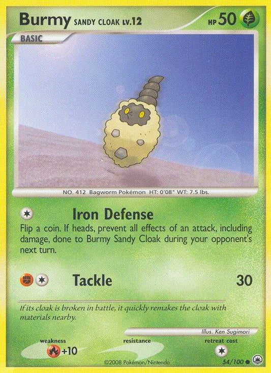 Burmy [Sandy Cloak] 54/100 Reverse Common - MissingNo.