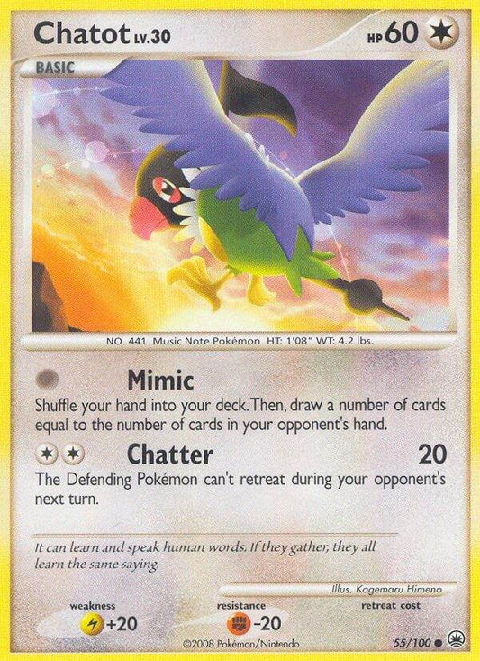 Chatot 55/100 Common - MissingNo.