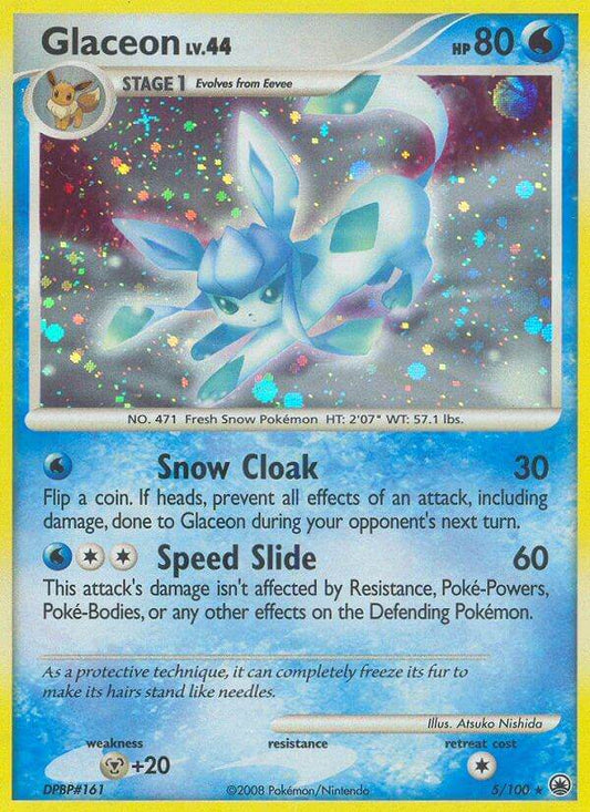 Glaceon 5/100 Reverse Rare - MissingNo.
