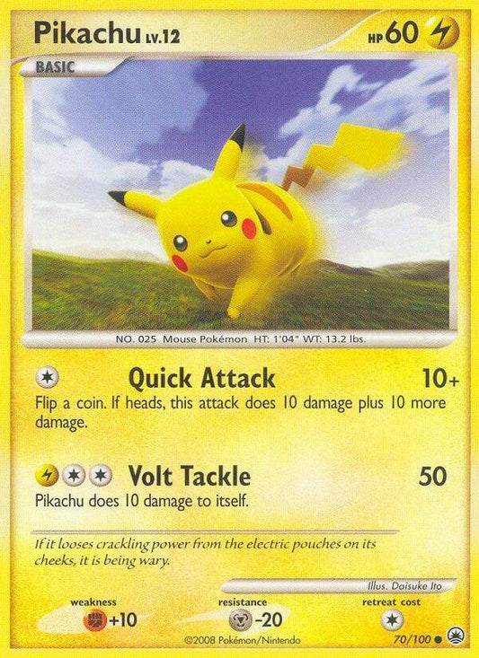 Pikachu 70/100 Common - MissingNo.