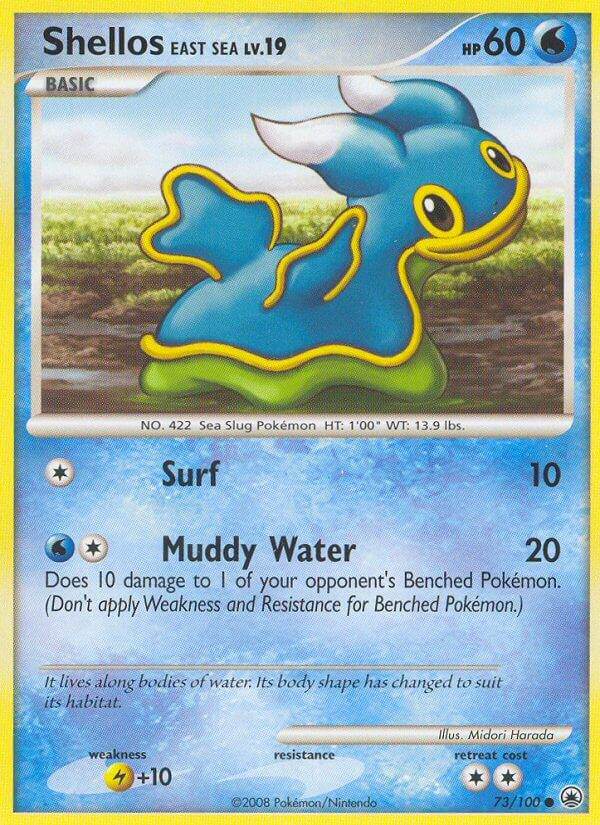 Shellos [East Sea] 73/100 Reverse Common - MissingNo.