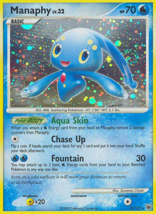 Manaphy 8/100 Holo Rare - MissingNo.