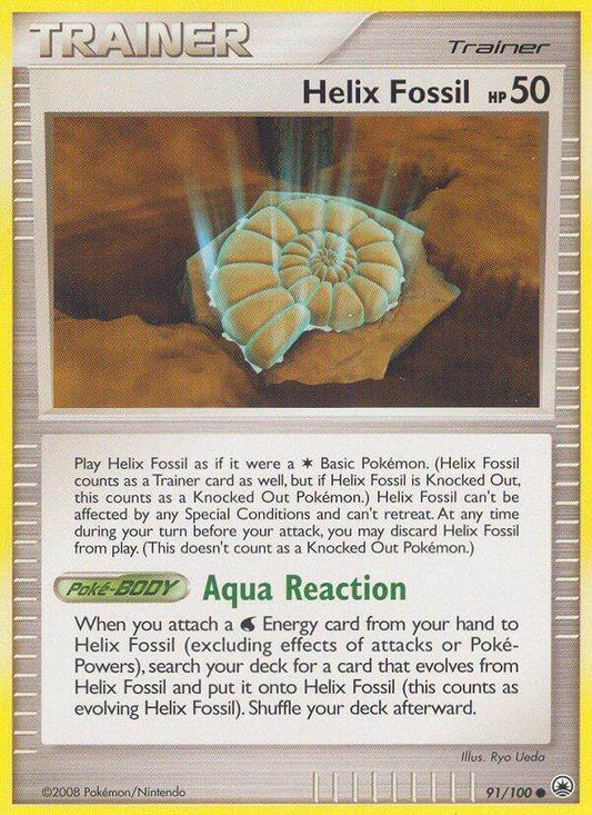 Helix Fossil 91/100 Reverse Common - MissingNo.