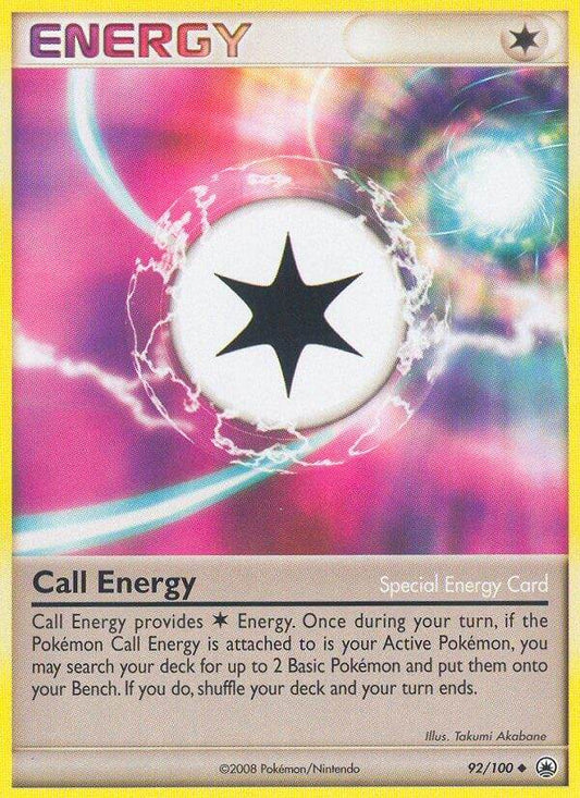 Call Energy 92/100 Reverse Uncommon - MissingNo.