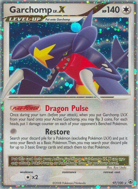 Garchomp LV.X 97/100 Holo Rare LV.X - MissingNo.