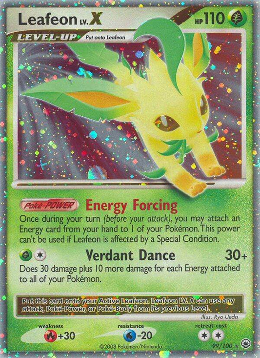 Leafeon LV.X 99/100 Holo Rare LV.X - MissingNo.