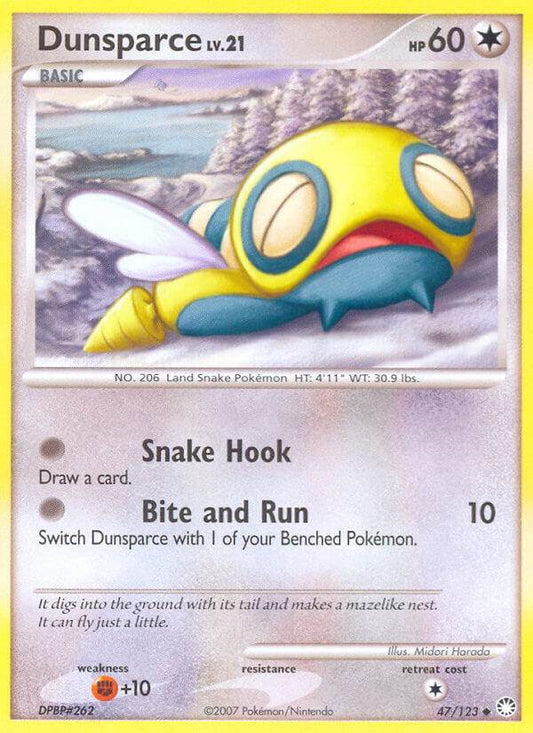 Dunsparce 47/123 Reverse Uncommon - MissingNo.
