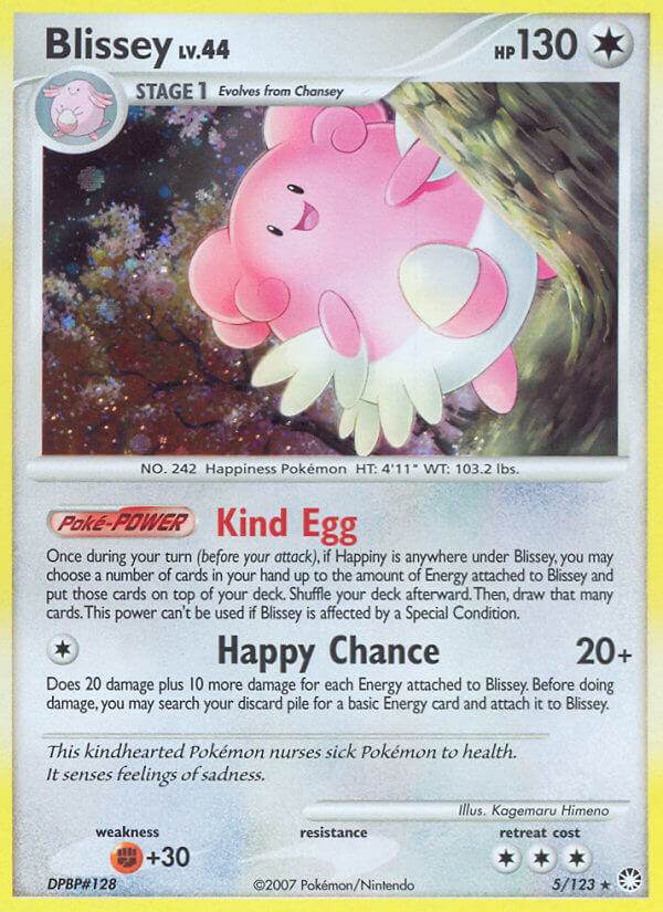 Blissey 5/123 Reverse Rare - MissingNo.