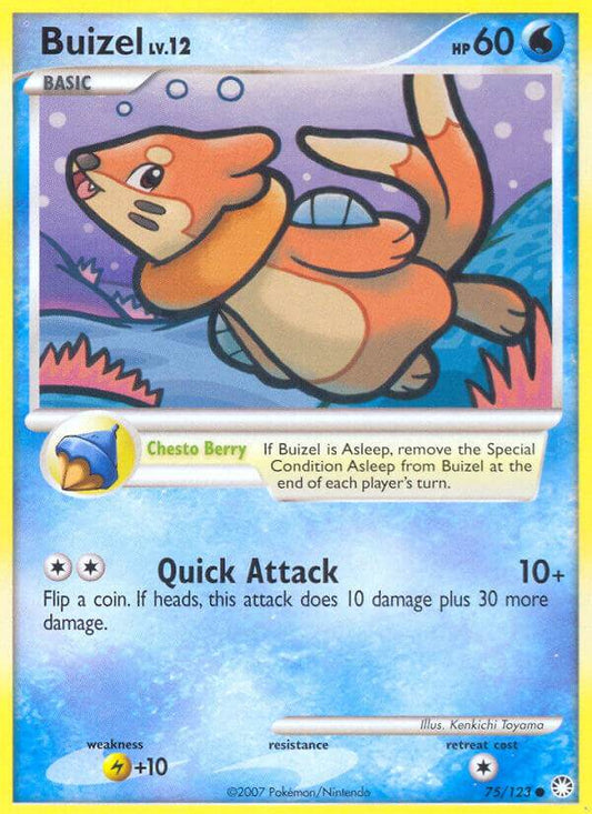 Buizel 75/123 Reverse Common - MissingNo.