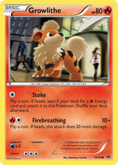 Growlithe 10/99 Reverse Common