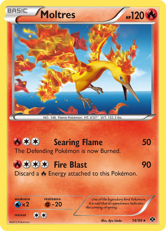 Moltres 14/99 Holo Rare - MissingNo.