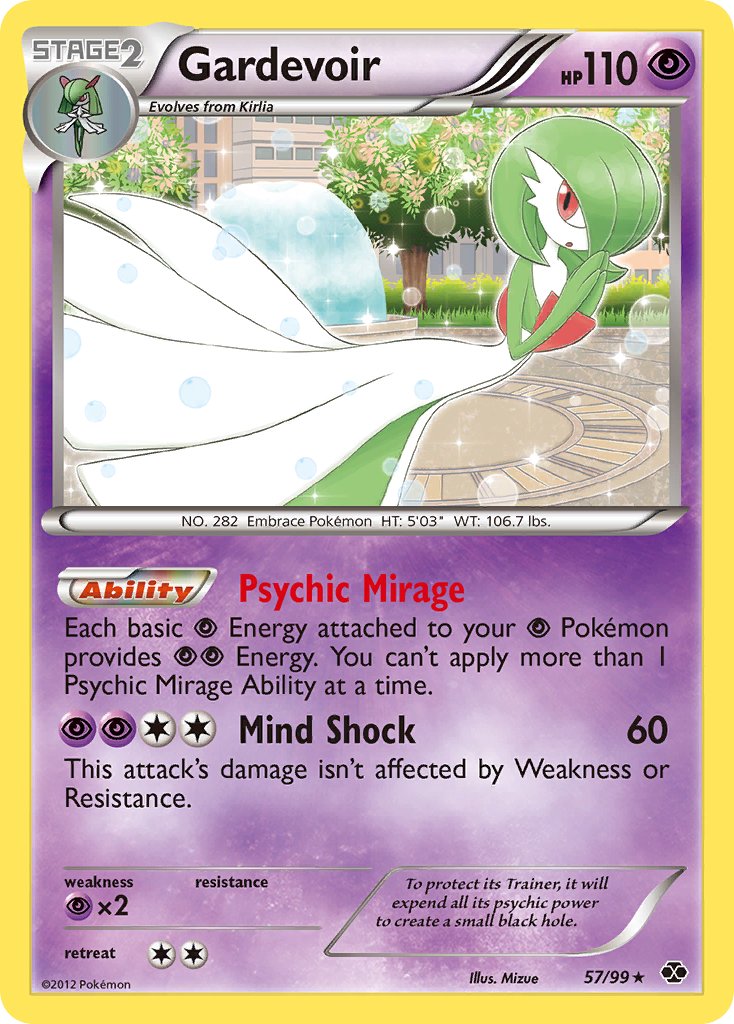 Gardevoir 57/99 Holo Rare - MissingNo.