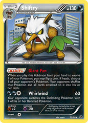 Shiftry 72/99 Reverse Rare