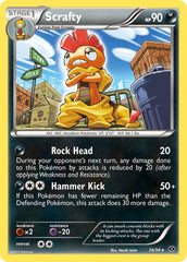 Scrafty 74/99 Holo Rare