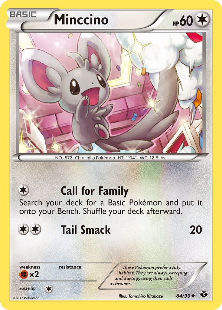 Minccino 84/99 Reverse Uncommon - MissingNo.