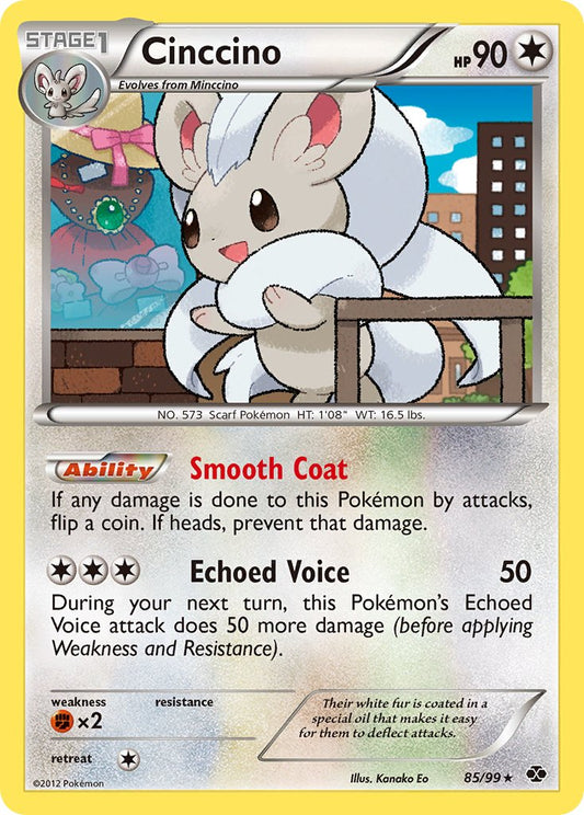 Cinccino 85/99 Holo Rare - MissingNo.