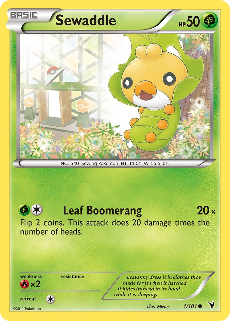 Sewaddle 1/101 Reverse Common - MissingNo.