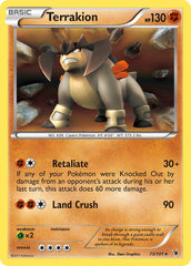 Terrakion 73/101 Reverse Rare