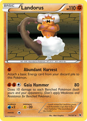 Landorus 74/101 Reverse Rare