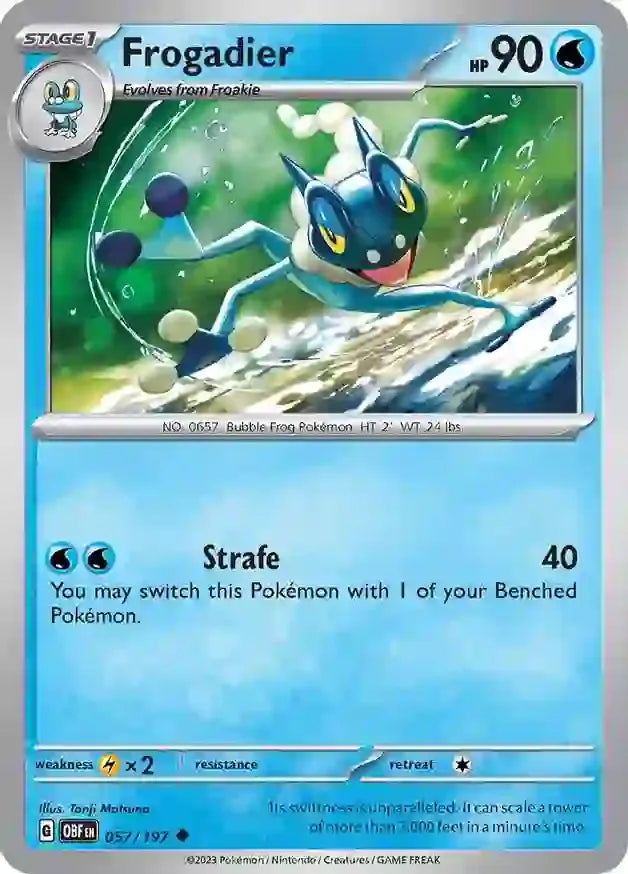 Frogadier 57/197 Uncommon