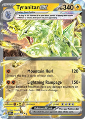 Tyranitar ex 66/197 Double Rare ex