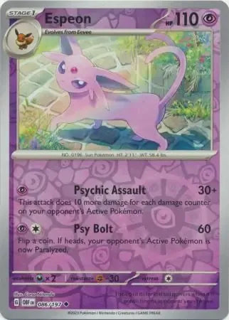 Espeon 86/197 Reverse Uncommon