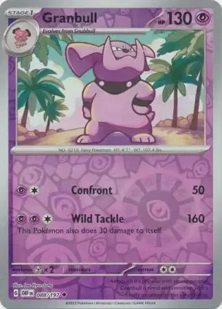 Granbull 88/197 Reverse Uncommon
