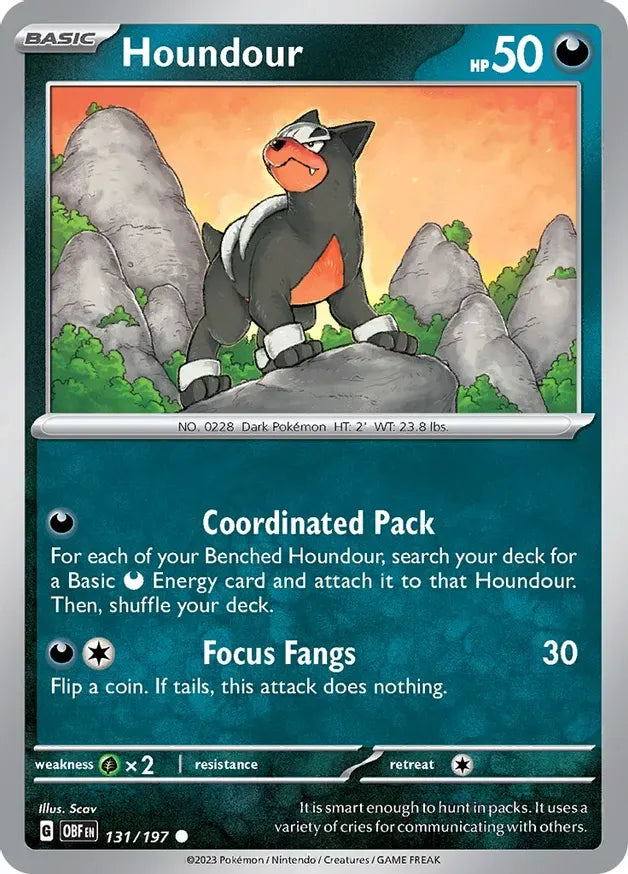 Houndour 131/197 Common