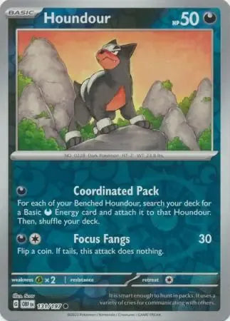 Houndour 131/197 Reverse Common