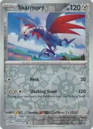 Skarmory 142/197 Reverse Uncommon