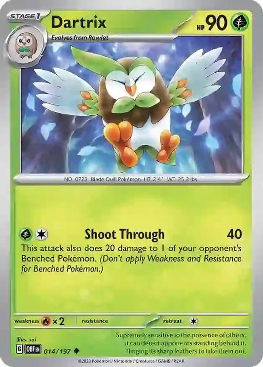 Dartrix 14/197 Uncommon