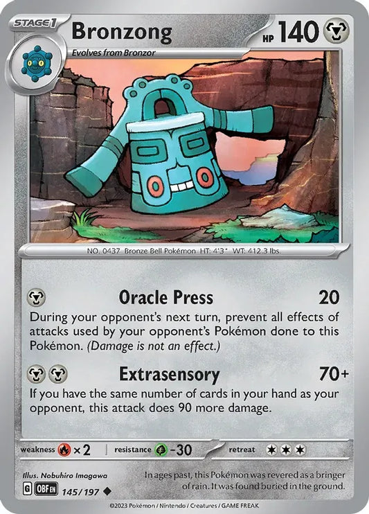 Bronzong 145/197 Uncommon