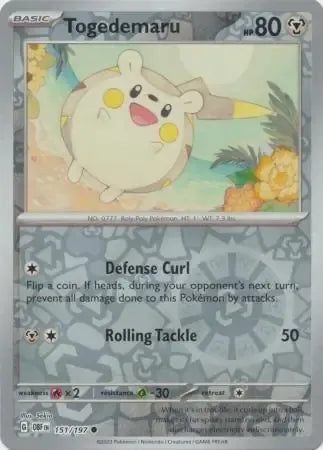 Togedemaru 151/197 Reverse Common
