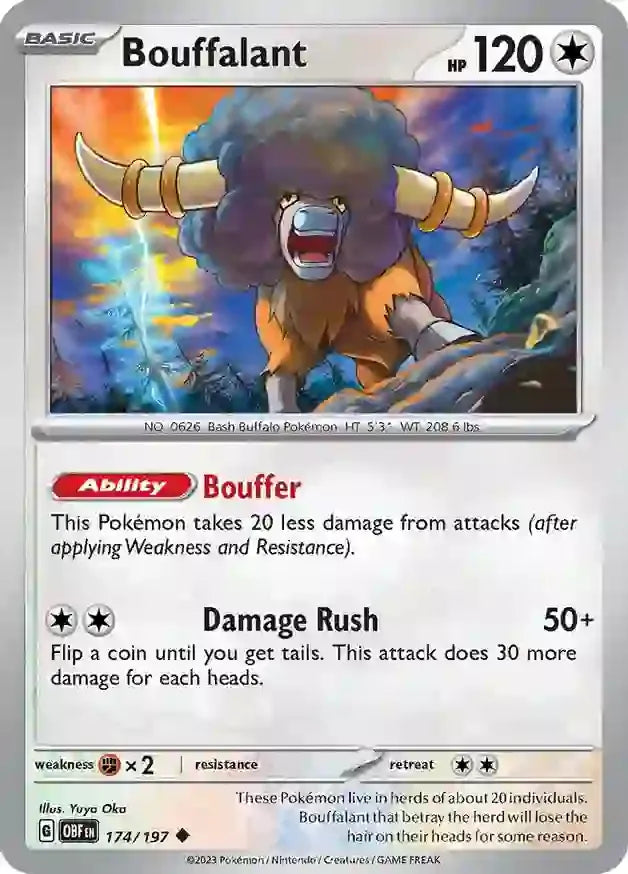 Bouffalant 174/197 Uncommon