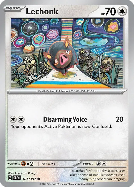 Lechonk 181/197 Common