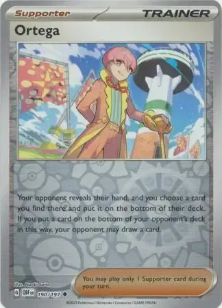 Ortega 190/197 Reverse Uncommon