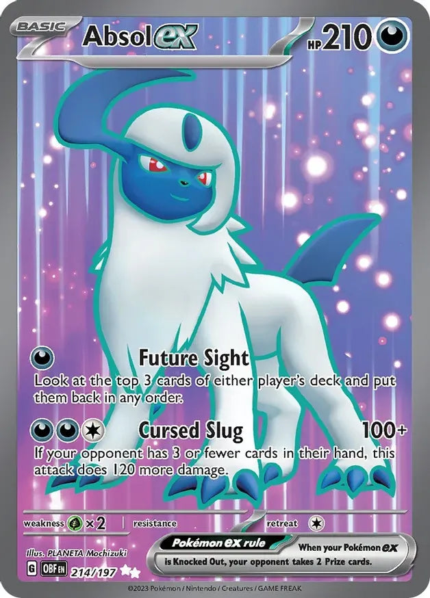 Absol ex 214/197 Ultra Rare ex