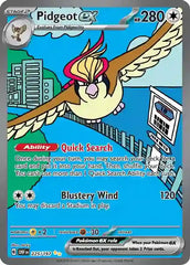 Pidgeot ex 225/197 Special Illustration Rare ex