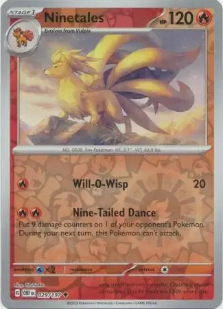Ninetales 29/197 Reverse Uncommon